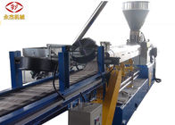 Chiny Skrobia kukurydziana Biodegradowalna maszyna do produkcji granulatu z tworzyw sztucznych, maszyna do wytłaczania PP 90kw firma